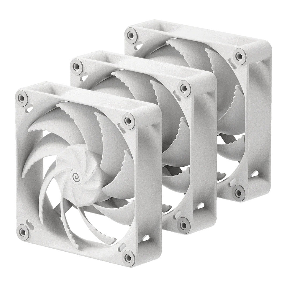 HAVN H12 PWM Lüfter, 3er Pack, 120mm - weiß