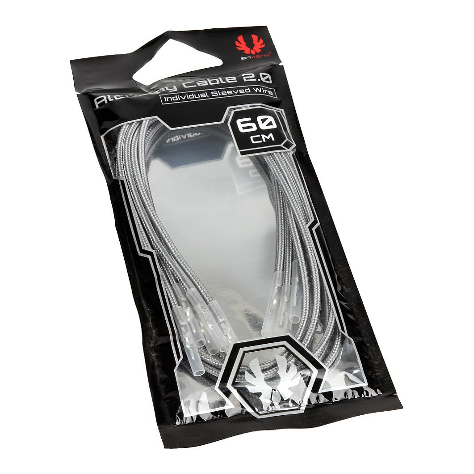 BitFenix Alchemy 2.0 PSU Cable, 5x 60cm - grau