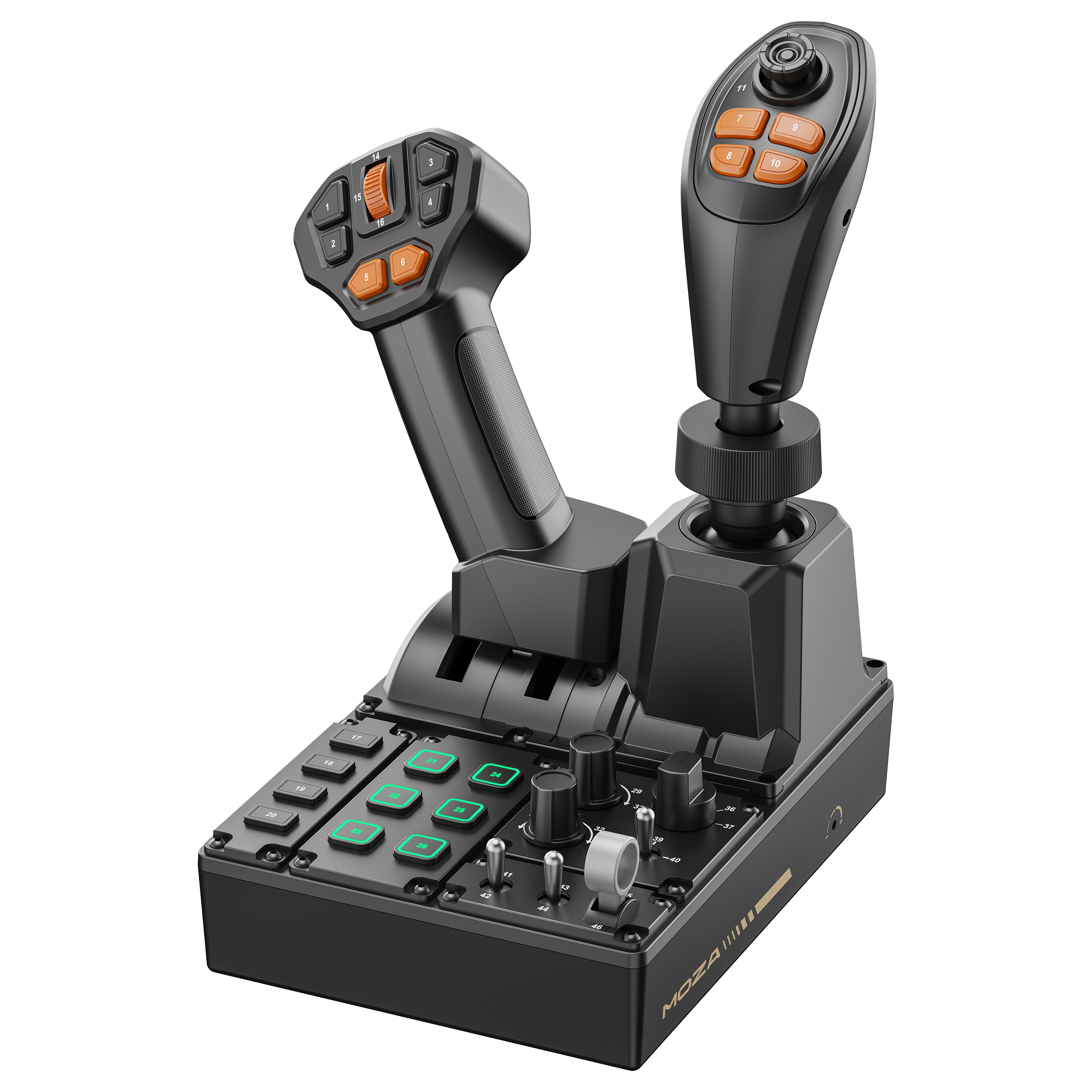 MOZA Farming Control System Joysticks/-pads/-wheels