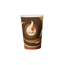 PAPSTAR Einweg-Kaffeebecher 8 cm 0,3 l braun Haushaltskleingeräte