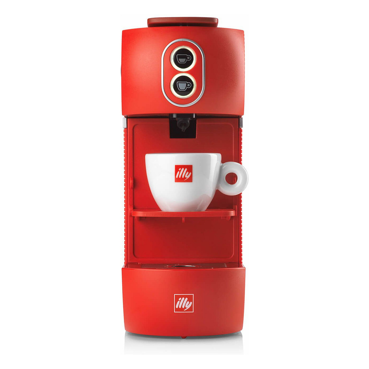 HOME illy Kaffeemaschine E.S.E Pads (rot)- by illy