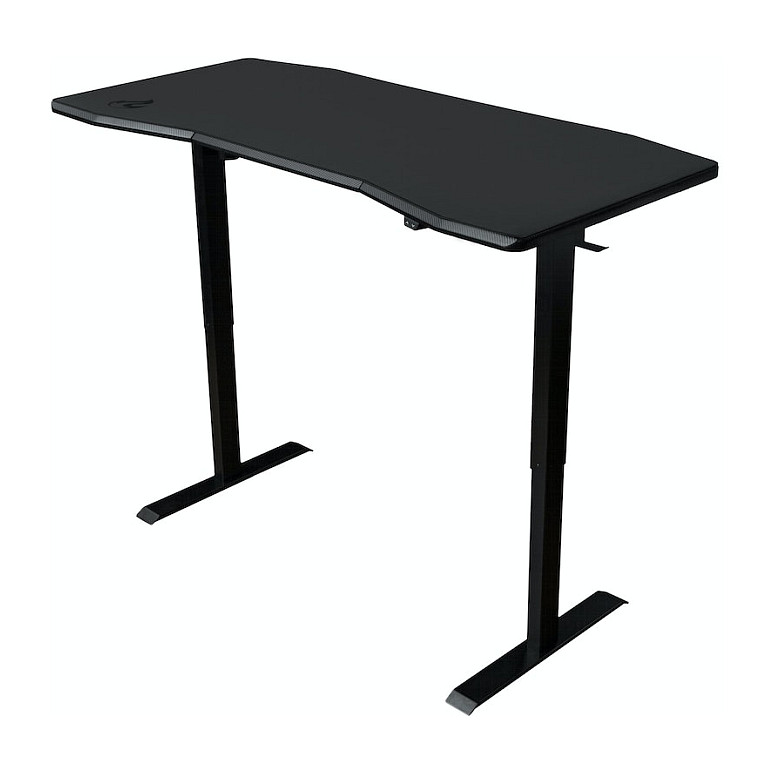 Nitro Concepts Gaming Tisch D16E Carbon Black 1600x800 - elektrisch höhenverstellbar