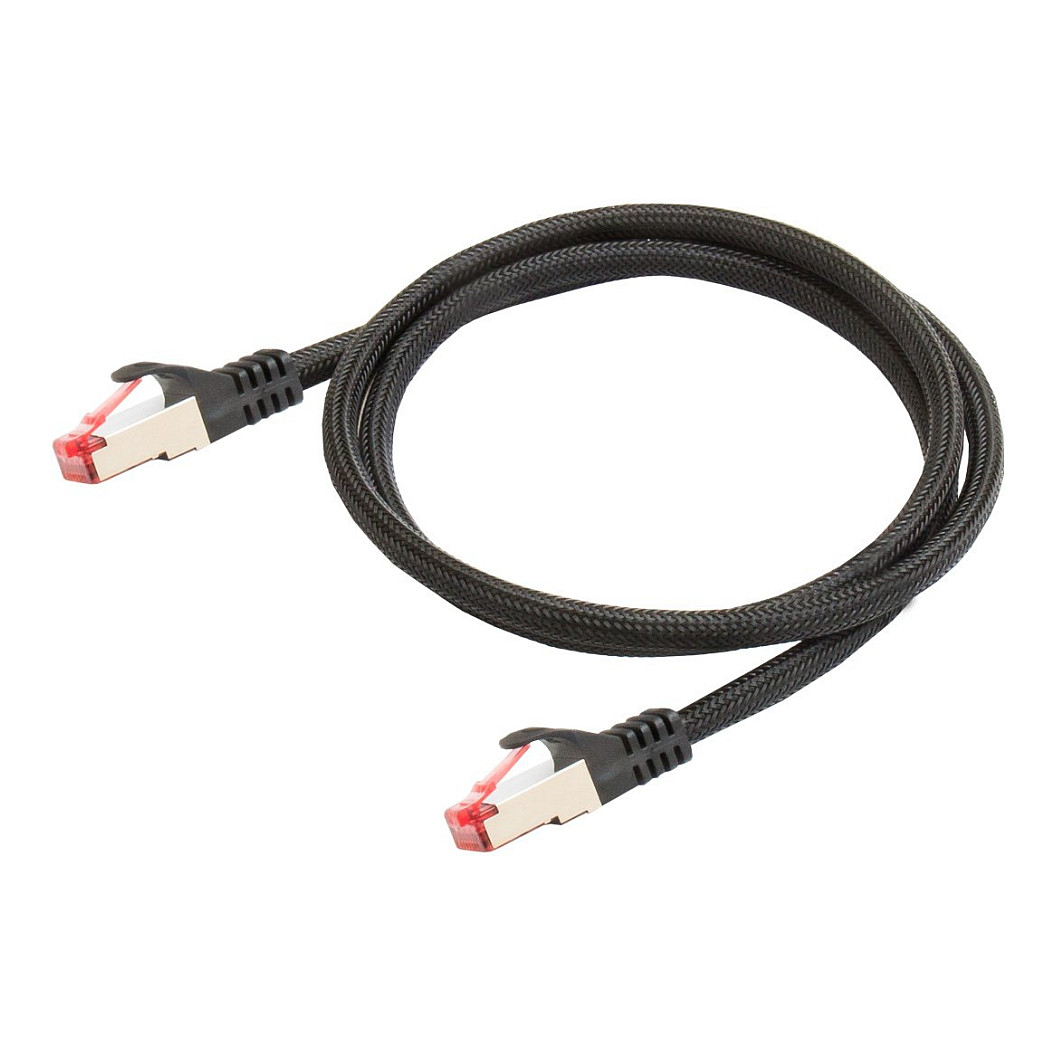 Python RNS Patchkabel Cat.6 S/FTP PiMF PVC 250MHz OFC 0,25m schwarz