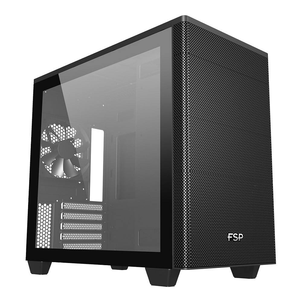 Fortron Case Mini CST360 B Micro-ATX/Mini-ITX o.N. Black