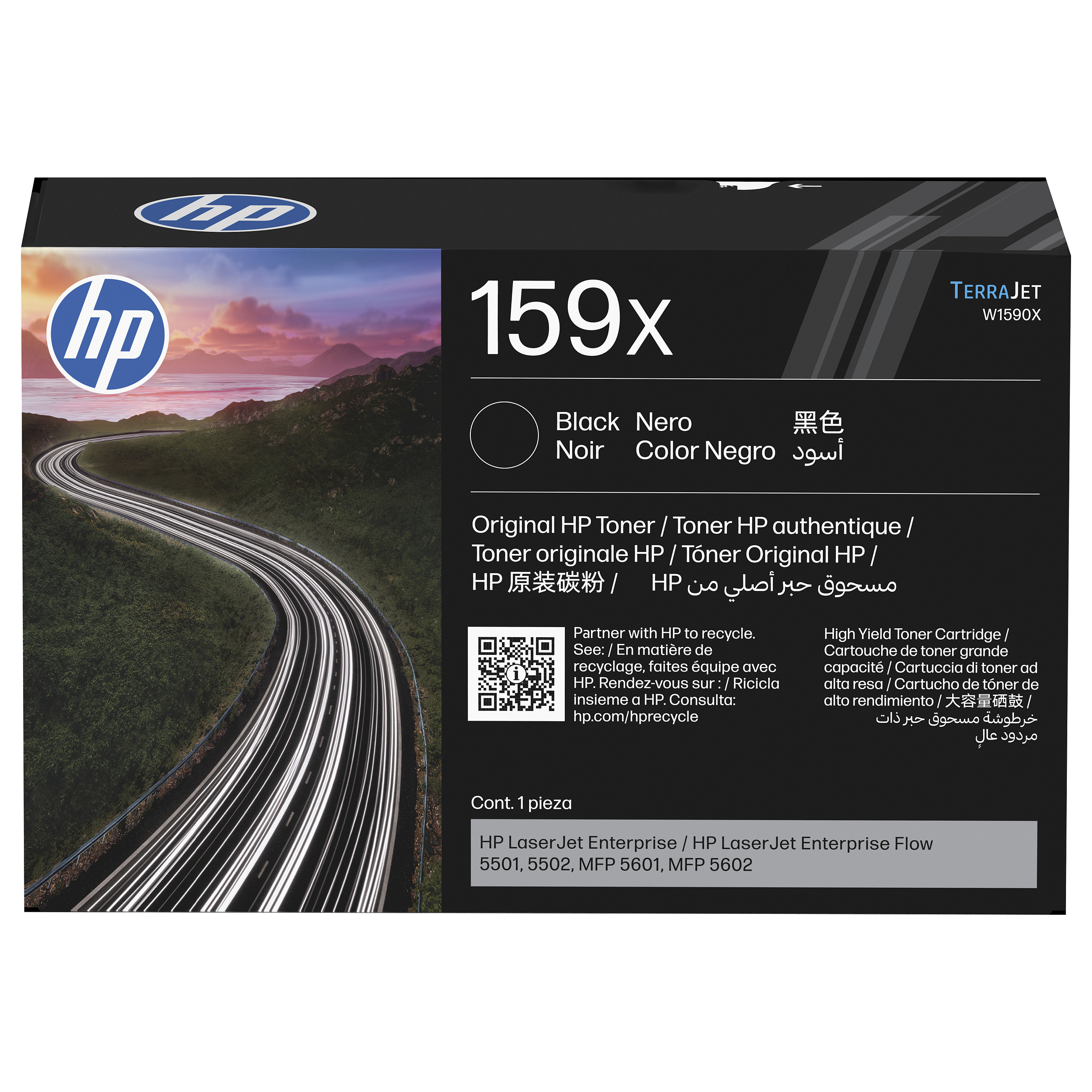 HP 159X Black Original LaserJet Toner Cartridge Schwarz 10000Seiten
