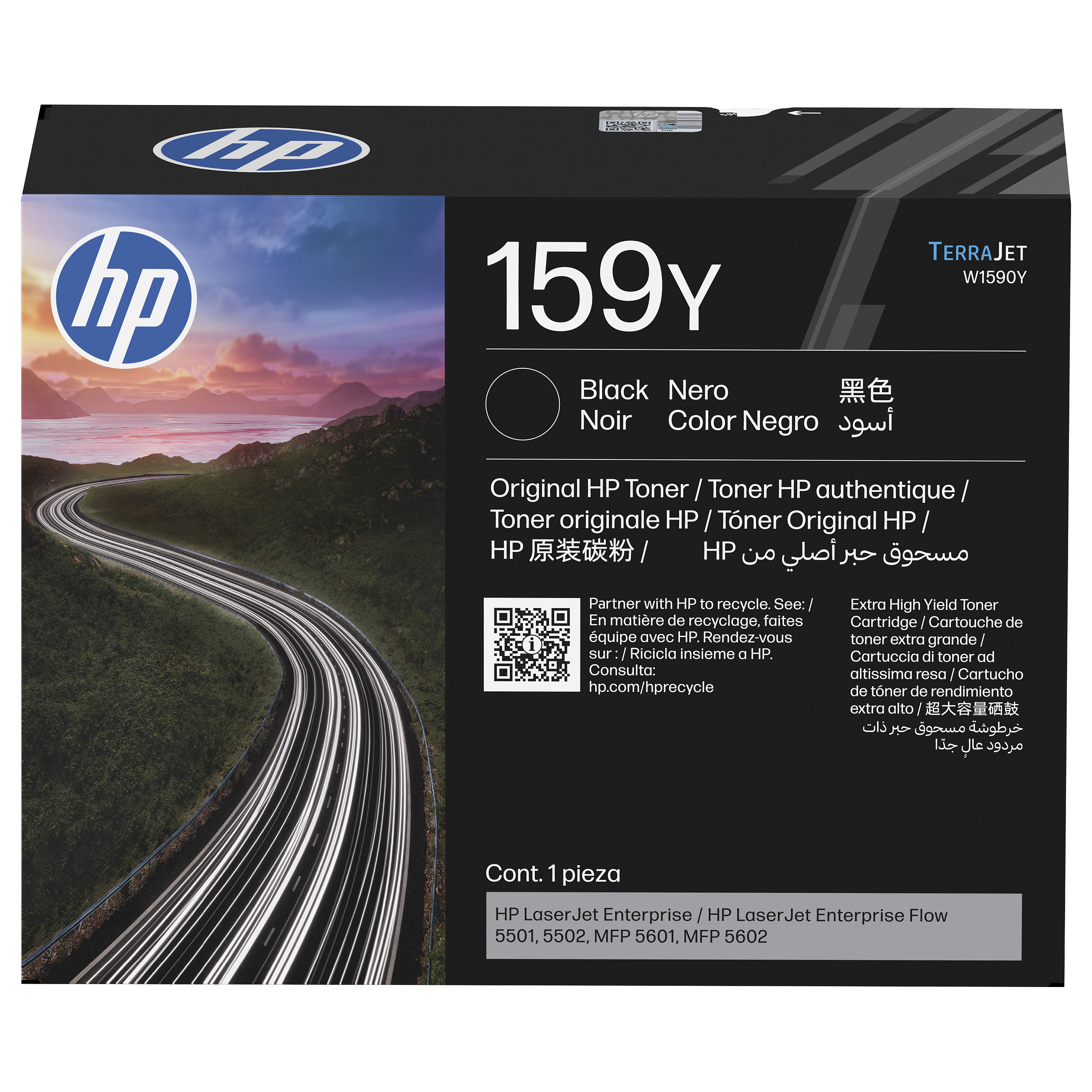 HP 159Y Black Original LaserJet Toner Cartridge Schwarz 26000Seiten