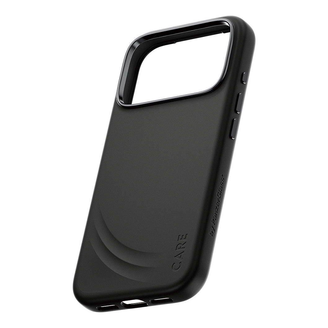 CARE by PanzerGlass Flow Case Schwarz m. MagSafe iPhone 17 Pro