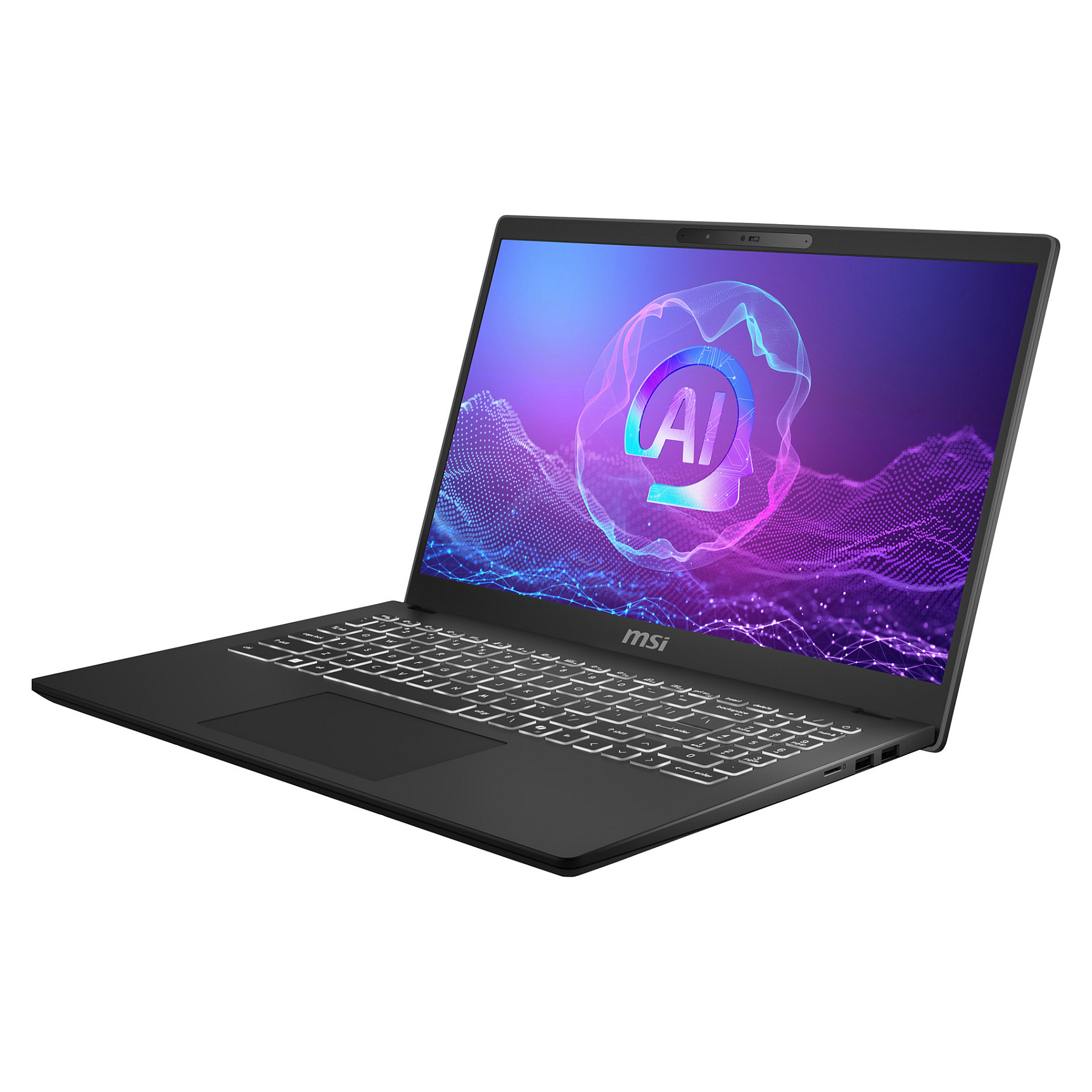 MSI Modern 15 H AI C2HMG-288FRNN U5-225H/16GB/512GBSSD/W11 Pro AZERTY French Layout