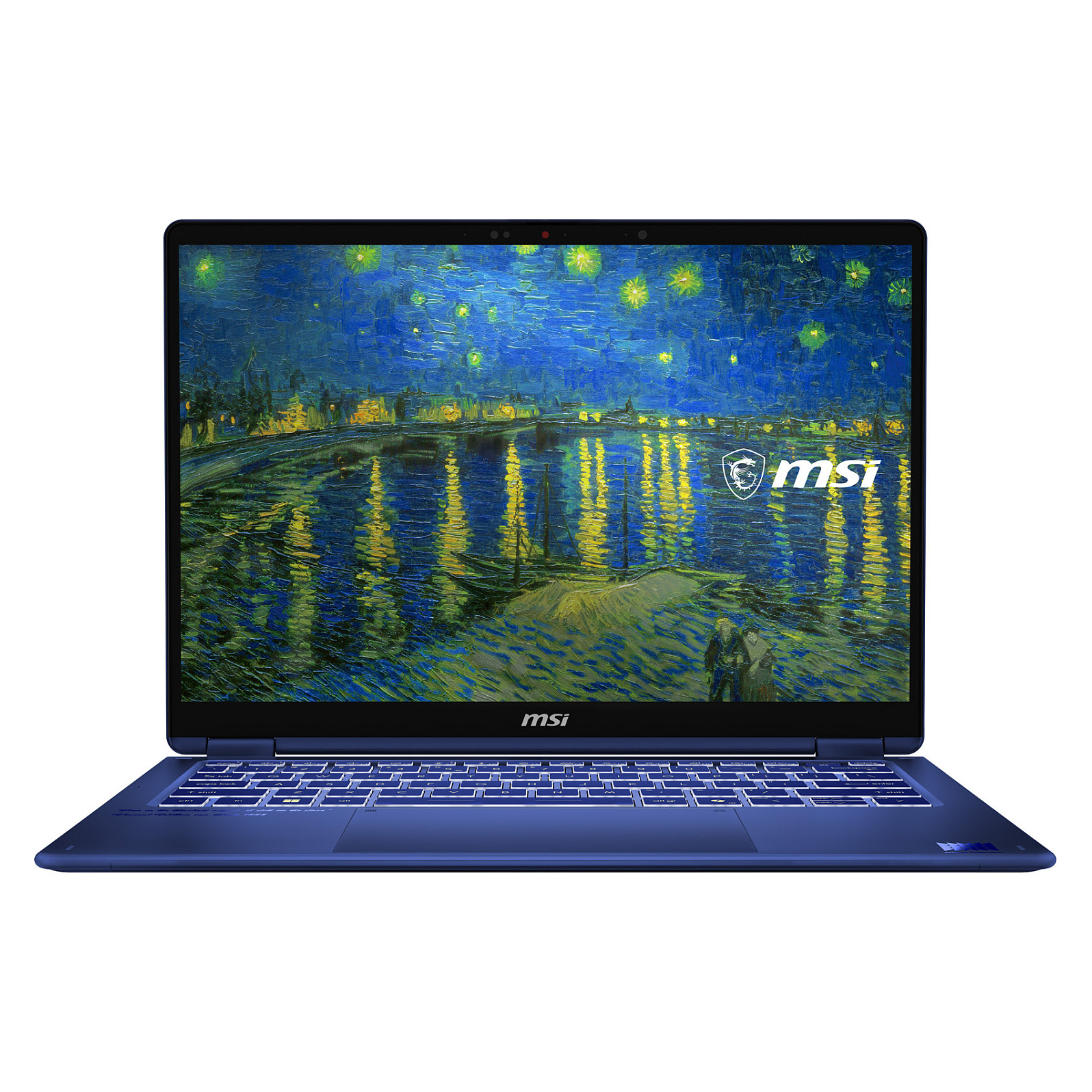 MSI Prestige 14 Flip AI+ Starry Night Over the Rhone-261FRN U9-378H/32GB/1TBSSD/W11 Home AZERTY French Layout