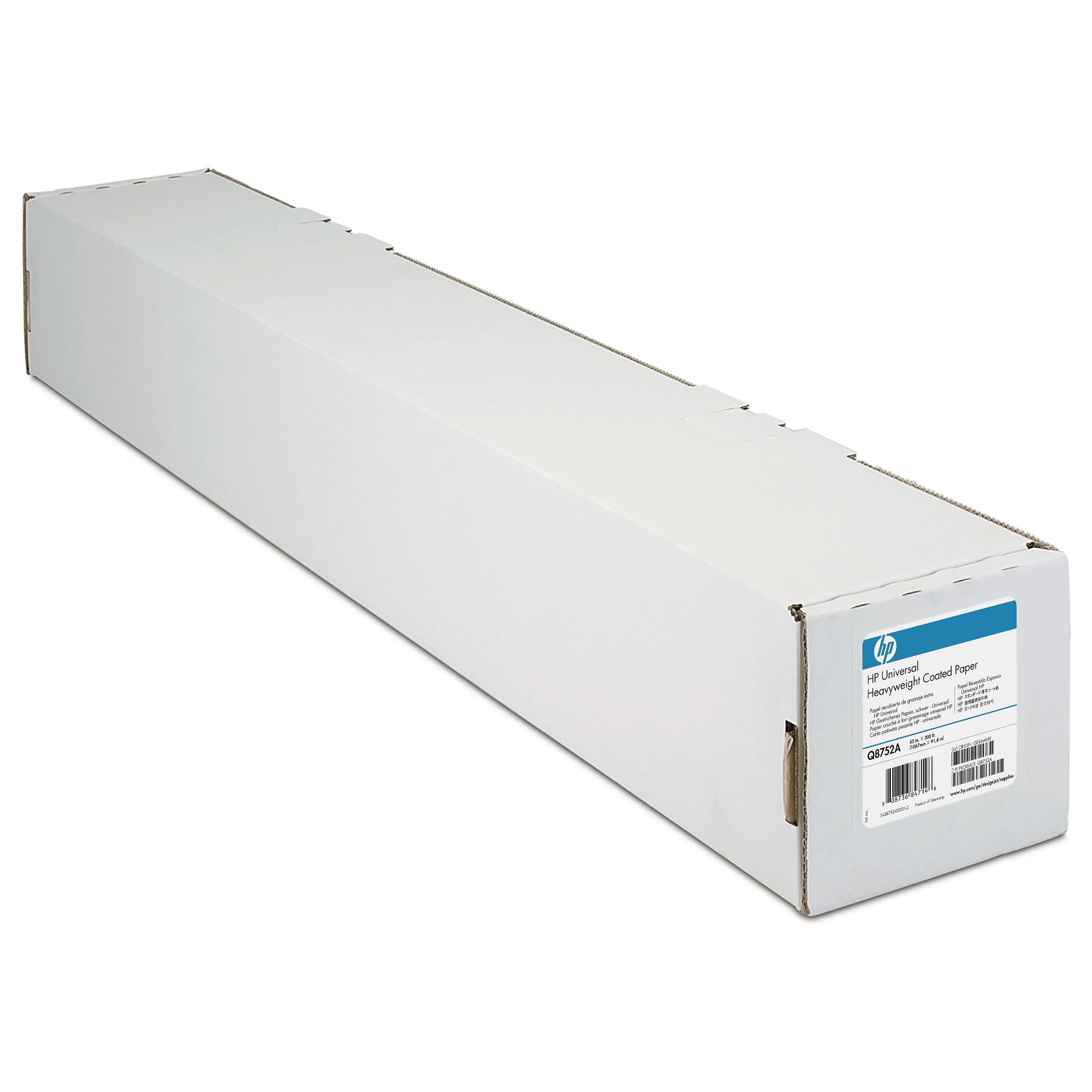 HP beschichtetes Papier A1 metrisch Rolle 150FT