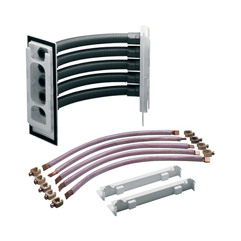 Hager Sammelschienen-Eckverbinder ZM75S universZ Schrank/Schrank 5p 35qmm CU12x5 Elektroinstallation