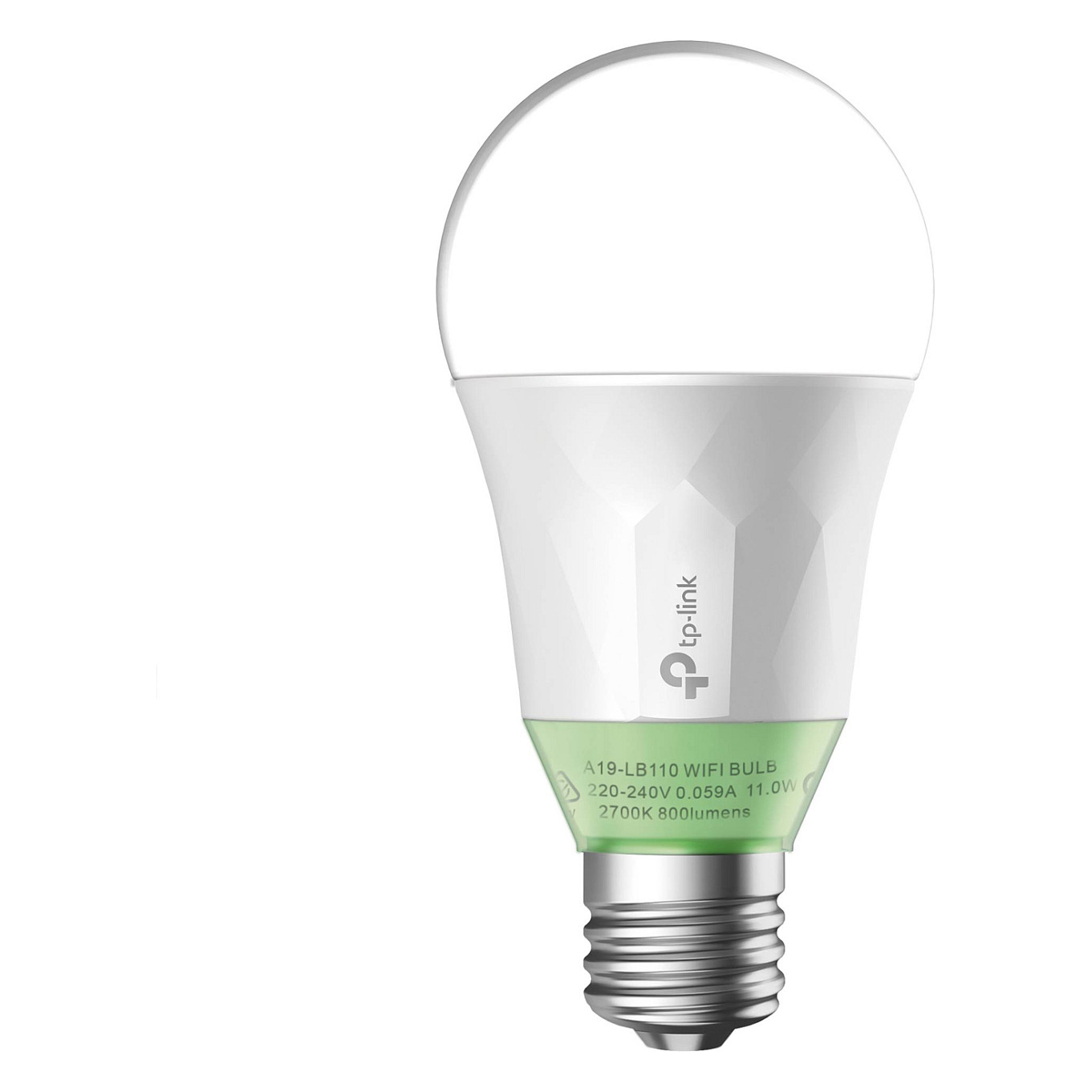 LB110 Kasa Smart Dimmable LED WiFi Light Bulb E27 800lm 10W 2700k