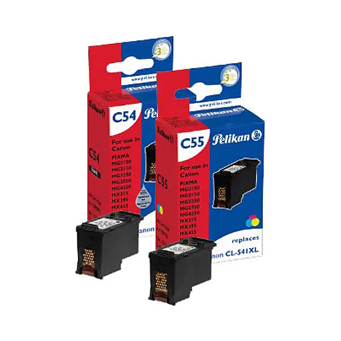 Pelikan Patrone Canon PG-540XL/CL541XL Multi Pack B/C/M/Y remanufactured Tinte Kompatibel
