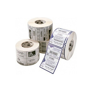 Zebra ZSelect 2000D Papier entfernbarer Kautschukkleber Oberseite beschichtet Mattes Weiß 25.4 x 50.8 mm 446 Etikett(en) (1 Rolle(n)