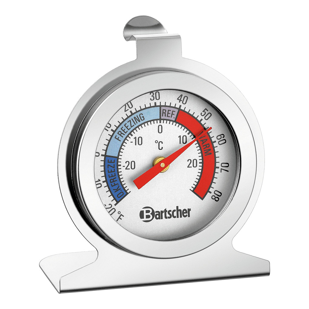 Bartscher Gefrier- & Kühlschrankthermometer A300, silber