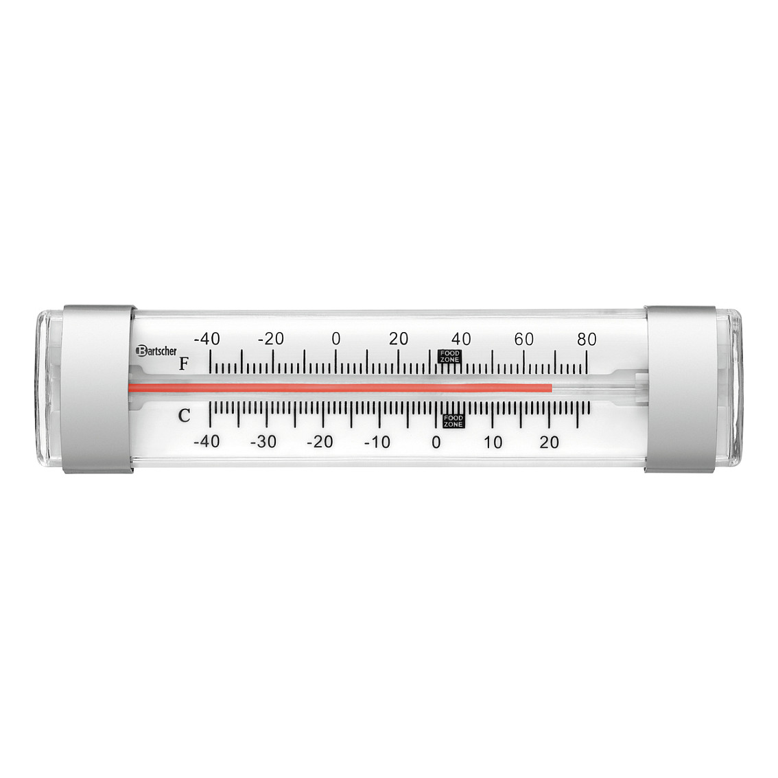 Bartscher Gefrier- & Kühlschrankthermometer A250, silber