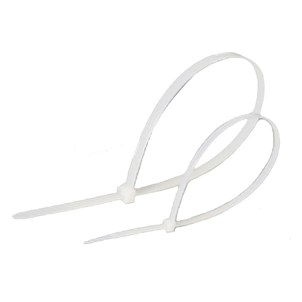 LANVIEW Cable Tie White 2.5 X 60mm 100 Pcs Package
