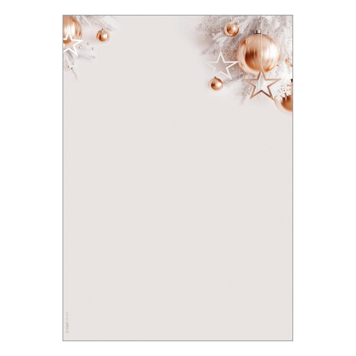 SIGEL Weihnachtsbriefpapier DIN A4 90 g/m²