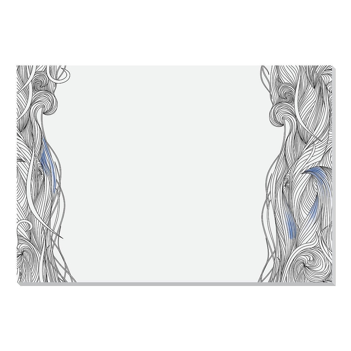 Sigel HO570 Schreibunterlage Blanko blanko Schwarz/Weiß (B x H) 59.5 cm x 41 cm 30 Blatt Relax