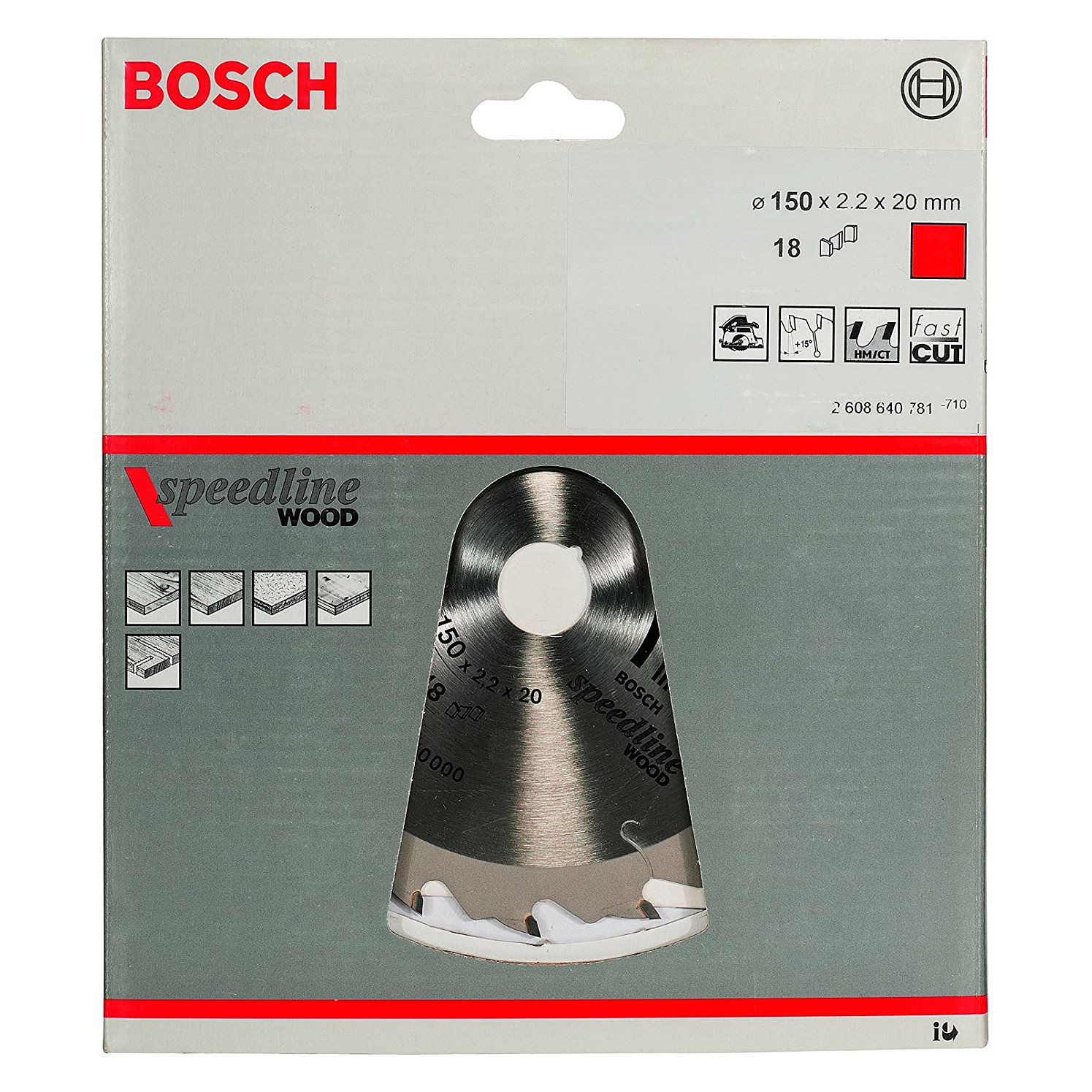 BOSCH PRO Wood Kreissägeblatt 150x2x20mm 1 St.