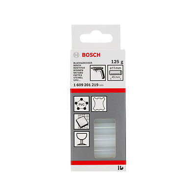 BOSCH Heißklebesticks transparent