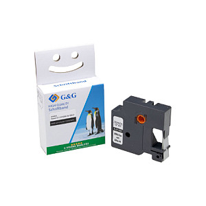 G&G Schriftband kompatibel mit DYMO D1/ S0720610/ 45021