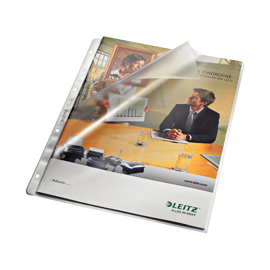 LEITZ Prospekthüllen DIN A4 0.13 mm transparent
