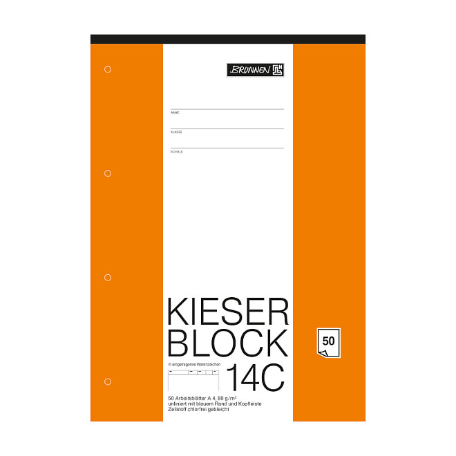 BRUNNEN Arbeitsblock DIN A4 blanko