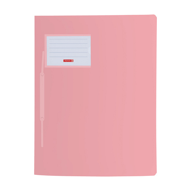 BRUNNEN Schnellhefter DIN A4 Polypropylen (PP) rosa pastell transluzent