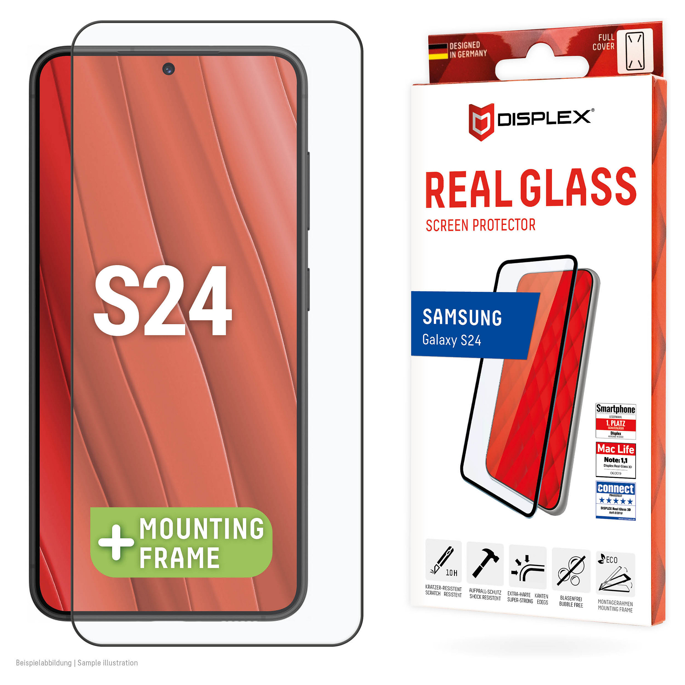 DISPLEX Premium Glass FC Samsung Galaxy S24/S25