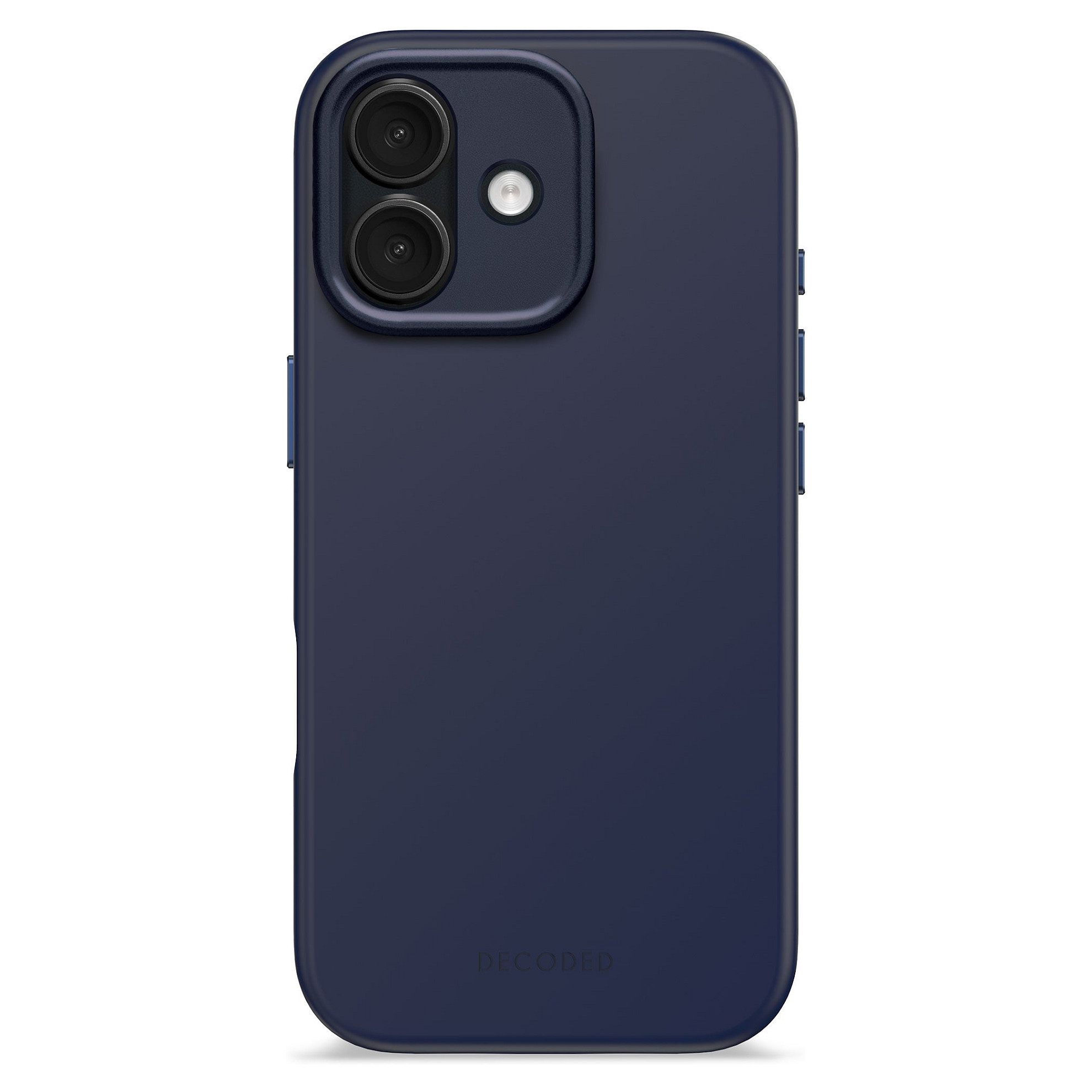 Decoded AntiMicrobial Silicone Backcover iPhone 17 True Navy