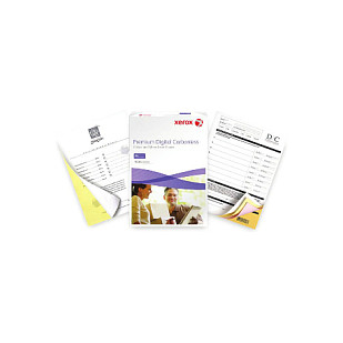 Xerox carbonless pre-collated straight set white/pink Papier