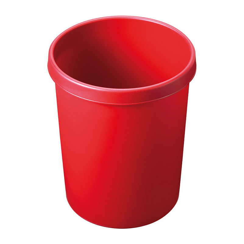 helit Papierkorb , the german, , 45 Liter, PE, rot