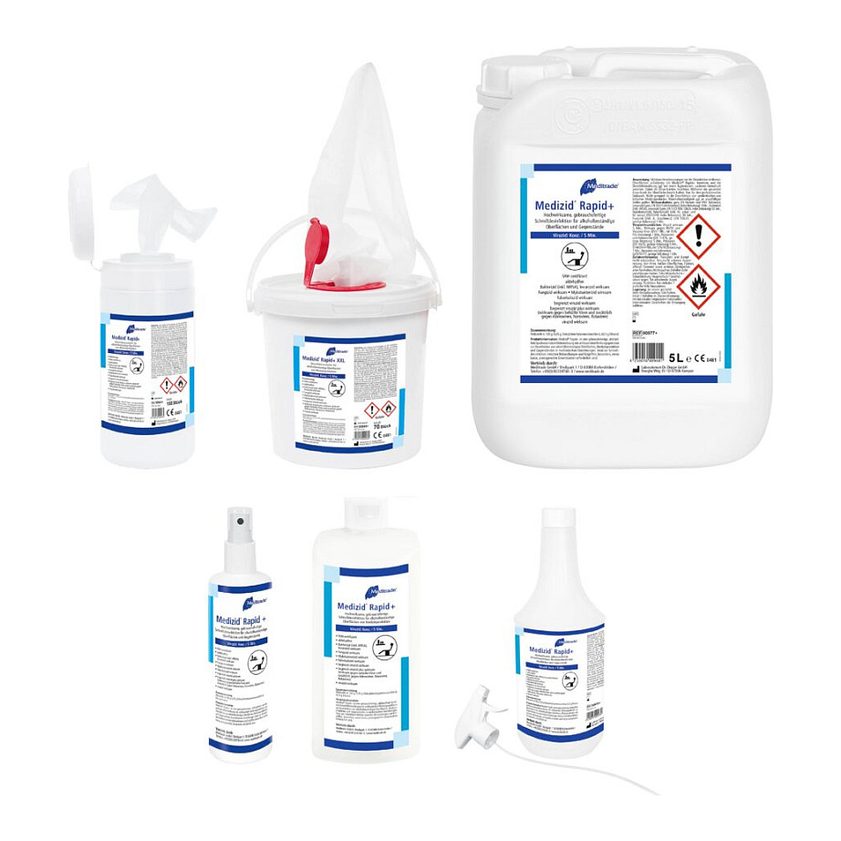 Meditrade® Medizid® Rapid+ Desinfektionsmittel 1,0 l