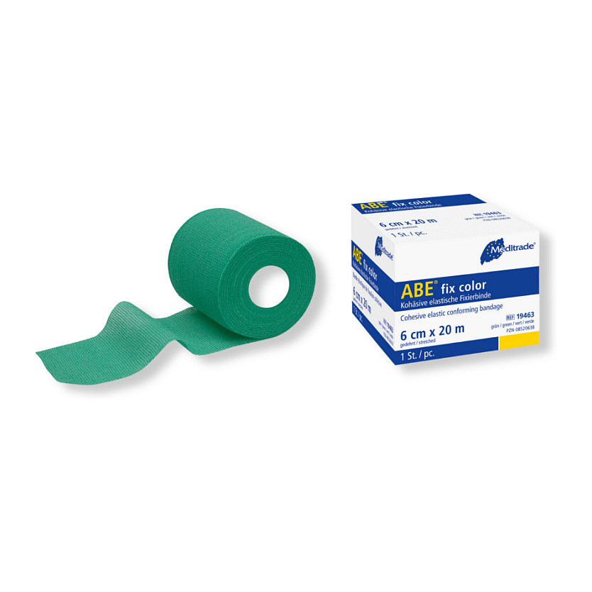 Meditrade® ABE® fix color Fixierbinde 6 cm x 20 m Körperpflege