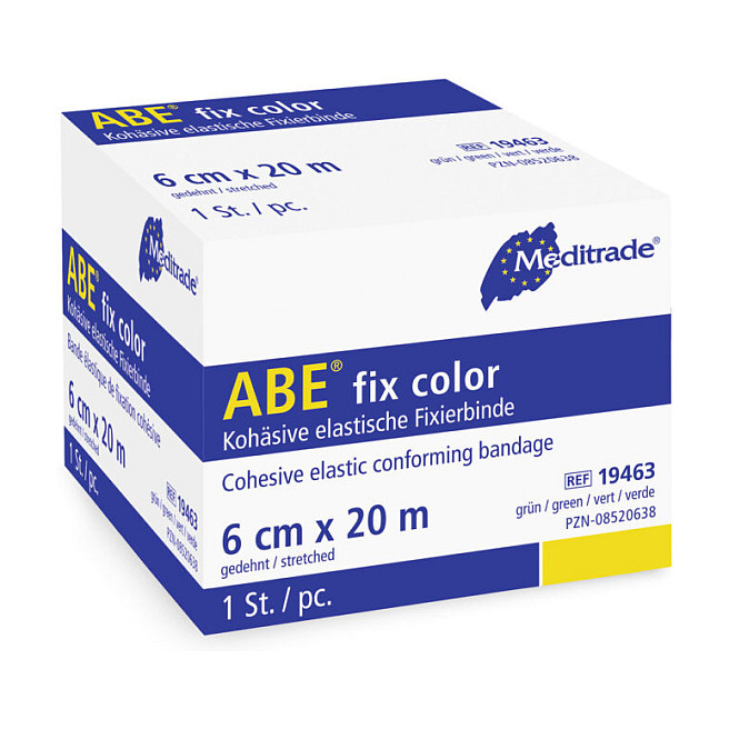 Meditrade® ABE® fix color Fixierbinde 6 cm x 20 m
