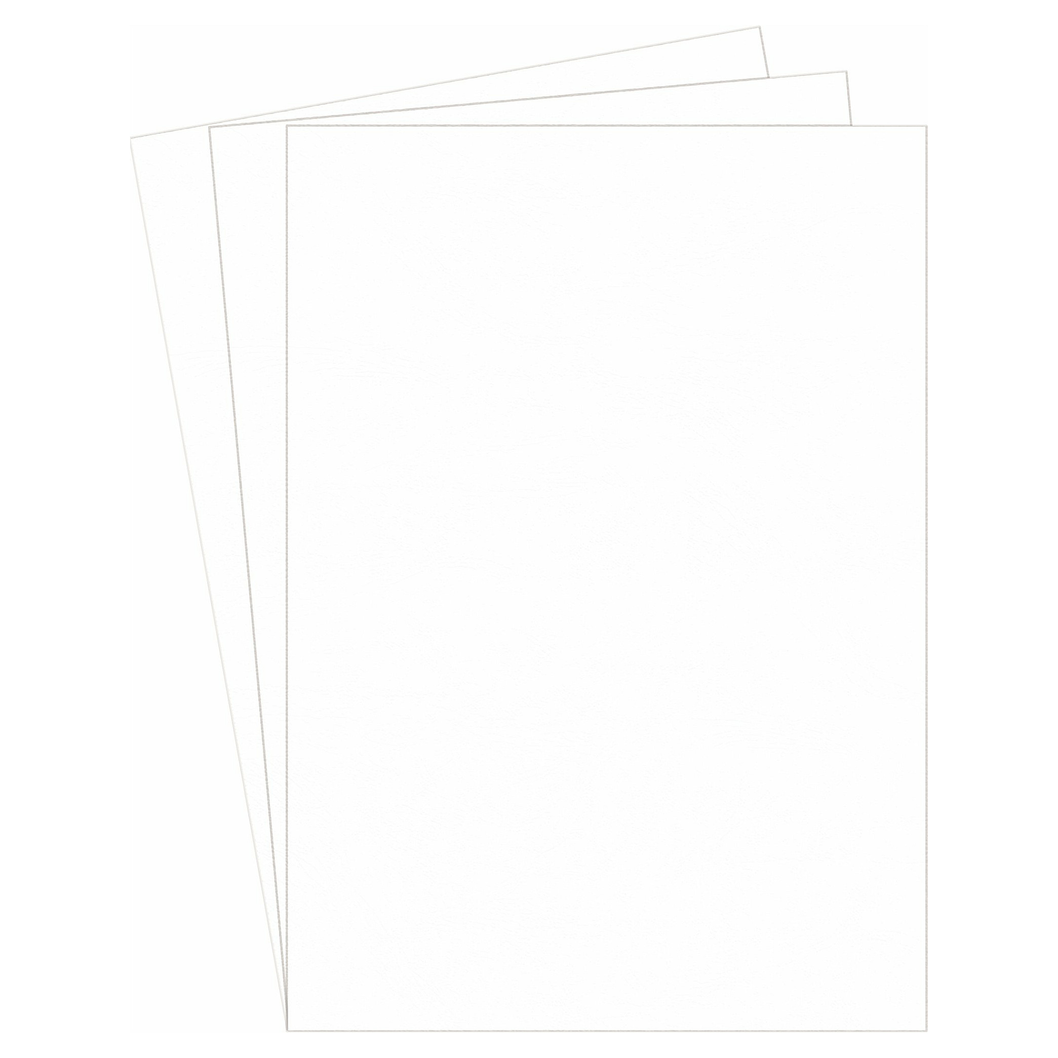 Fellowes Präsentationsdeckb. Delta FSC Weiss A4 250G 100PK