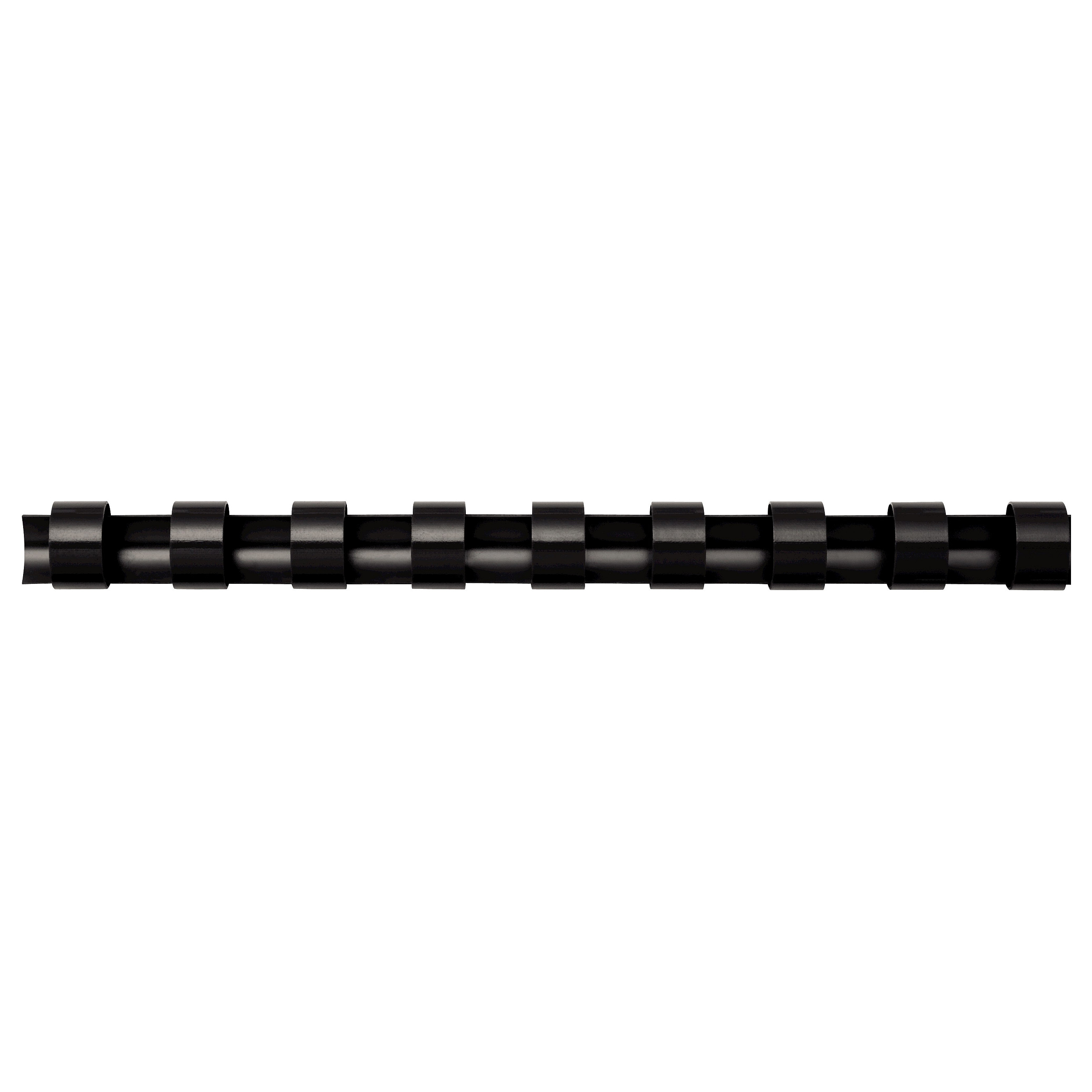 Fellowes Plastikbinderücken 8mm schwarz 100PK
