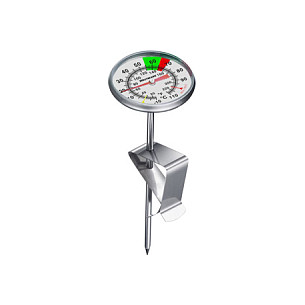 WESTMARK Milch-Thermomter mit Clip Thermometer silber