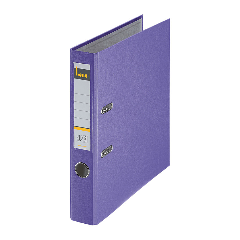bene Ordner Rückenbreite 5,2 cm DIN A4 Kunststoff violett