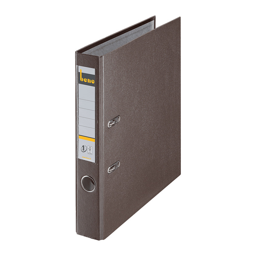 bene Ordner Rückenbreite 5.2 cm DIN A4 Kunststoff braun