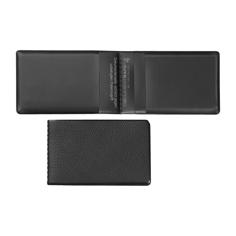 VELOFLEX Kreditkartenhülle 9,3 x 5,9 schwarz