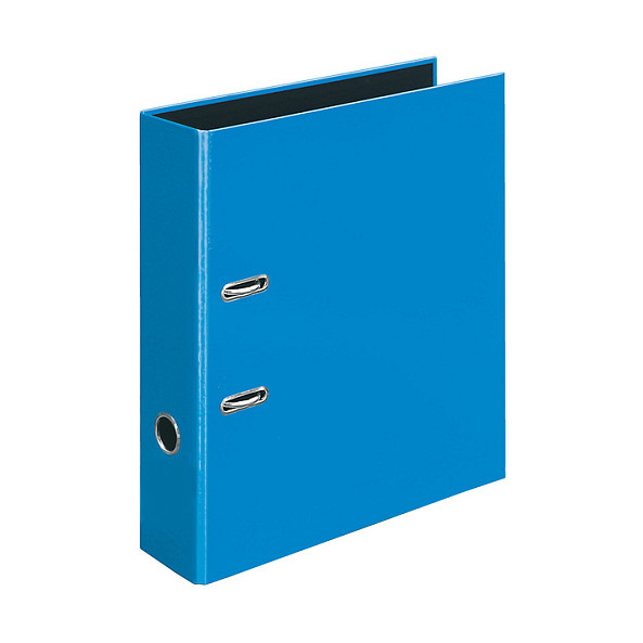 VELOFLEX Ordner Rückenbreite 7 cm DIN A4 Kunststoff hellblau