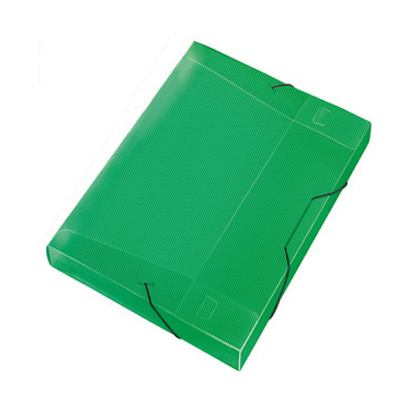 VELOFLEX Heftbox 2.5 cm DIN A4 transparent grün