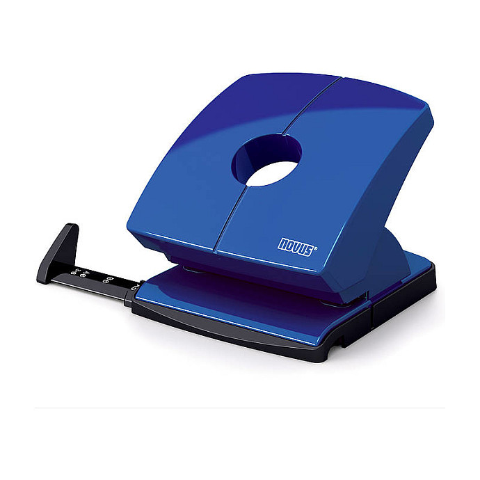 Novus Office 025-0616 Bürolocher B 230 Blau max. Einstellformat: DIN A4 30 Bl. (80 g/m²)