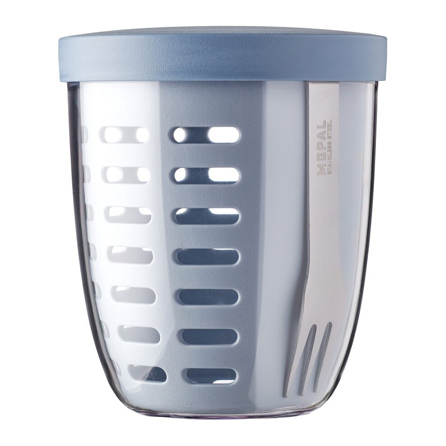 MEPAL Speisebehälter Ellipse nordic blue 0,6 l Haushaltskleingeräte