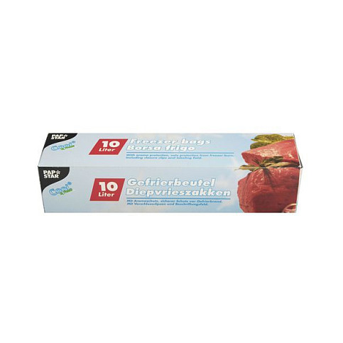 PAPSTAR Gefrierbeutel 14179 transparent 10,0 l