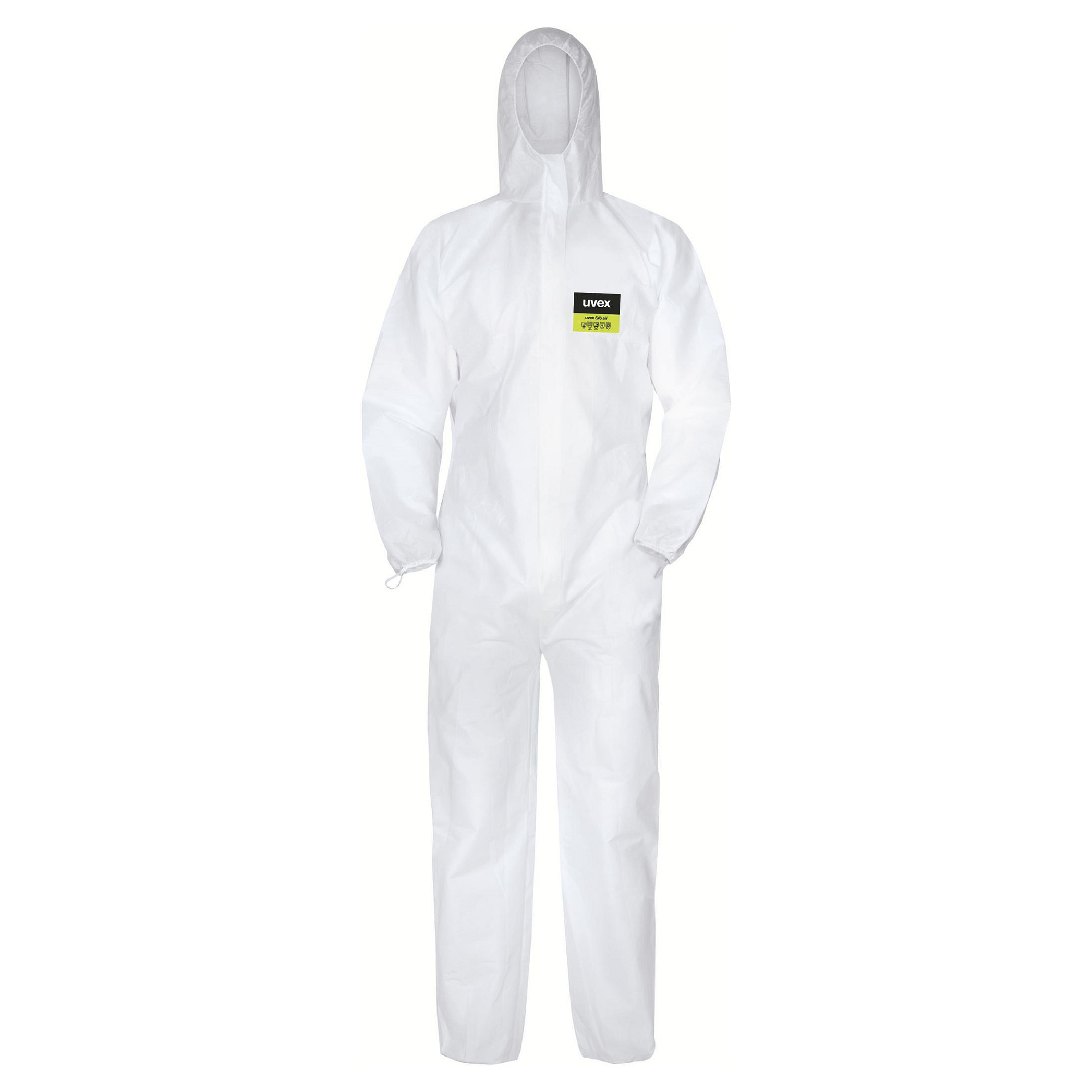 unisex Arbeitsoverall weiß Größe XL