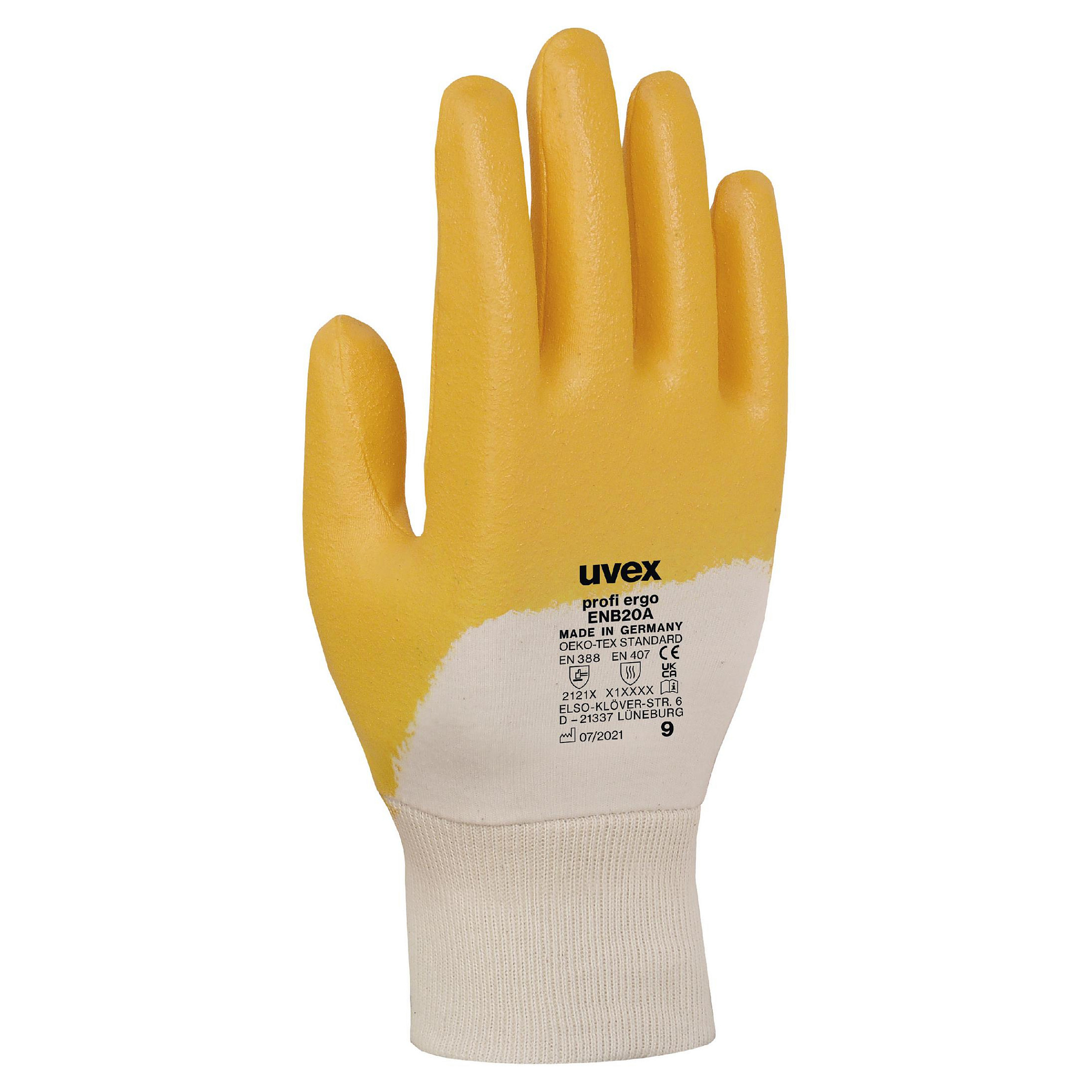 Arbeitshandschuhe profi ergo 10 orange