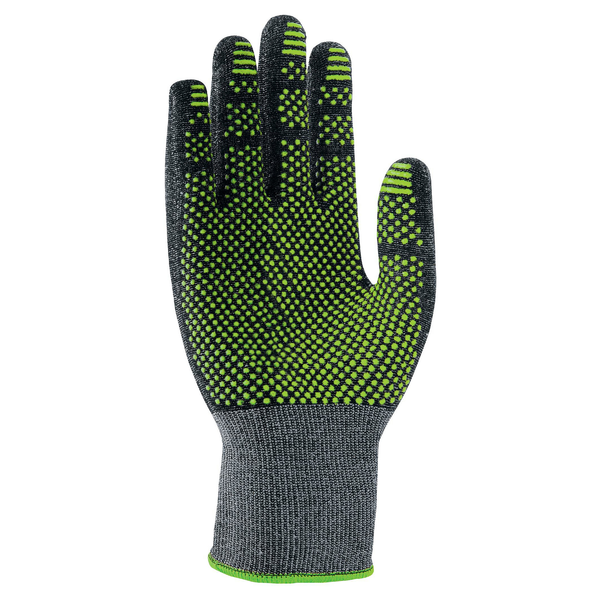Handschuhe 11 anthrazit, grün